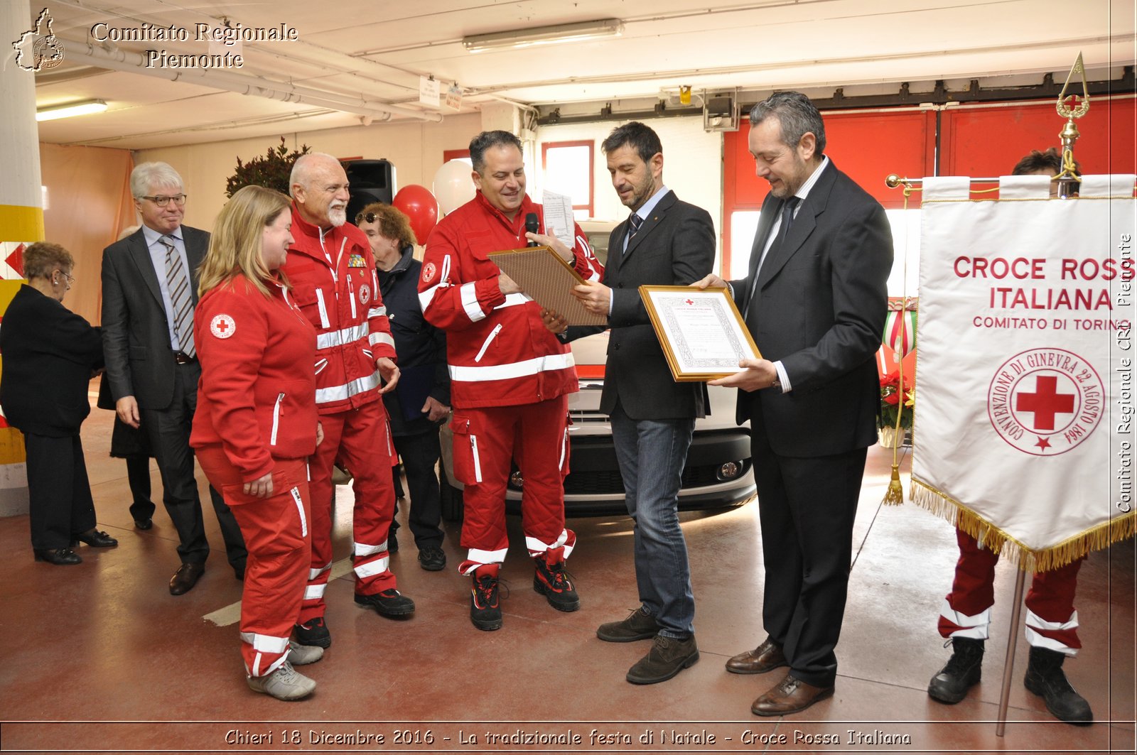 Chieri 18 Dicembre 2016 - La tradizionale festa di Natale - Croce Rossa Italiana- Comitato Regionale del Piemonte