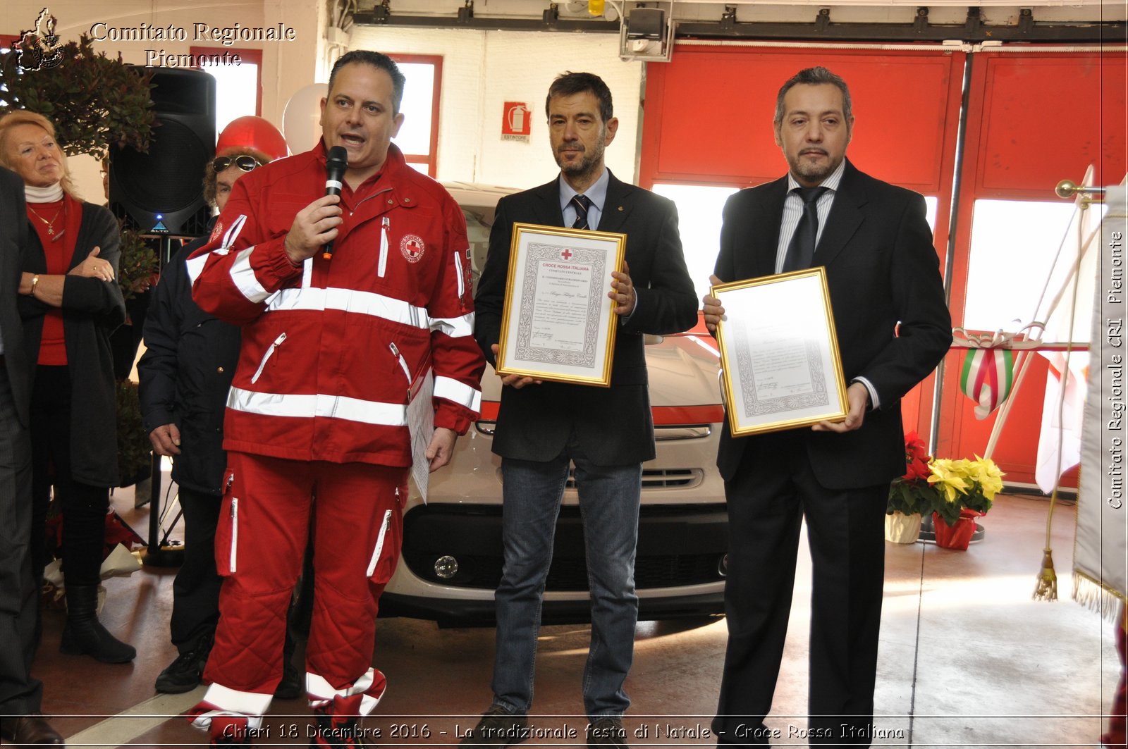 Chieri 18 Dicembre 2016 - La tradizionale festa di Natale - Croce Rossa Italiana- Comitato Regionale del Piemonte