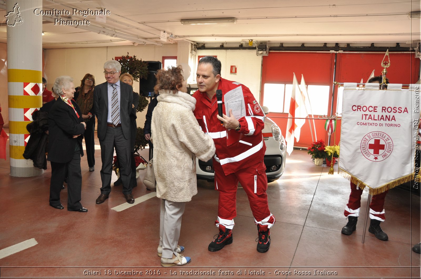 Chieri 18 Dicembre 2016 - La tradizionale festa di Natale - Croce Rossa Italiana- Comitato Regionale del Piemonte