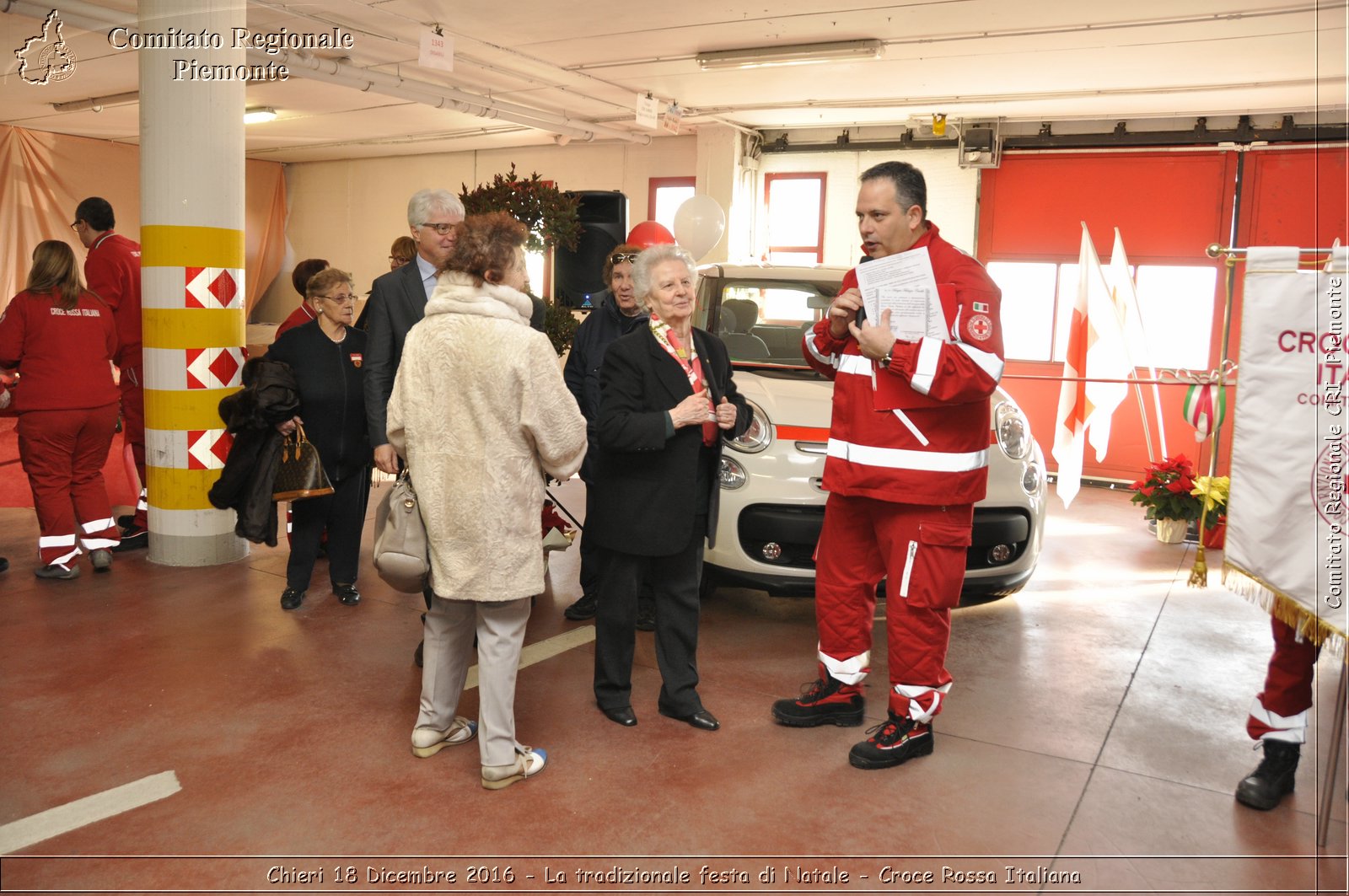 Chieri 18 Dicembre 2016 - La tradizionale festa di Natale - Croce Rossa Italiana- Comitato Regionale del Piemonte