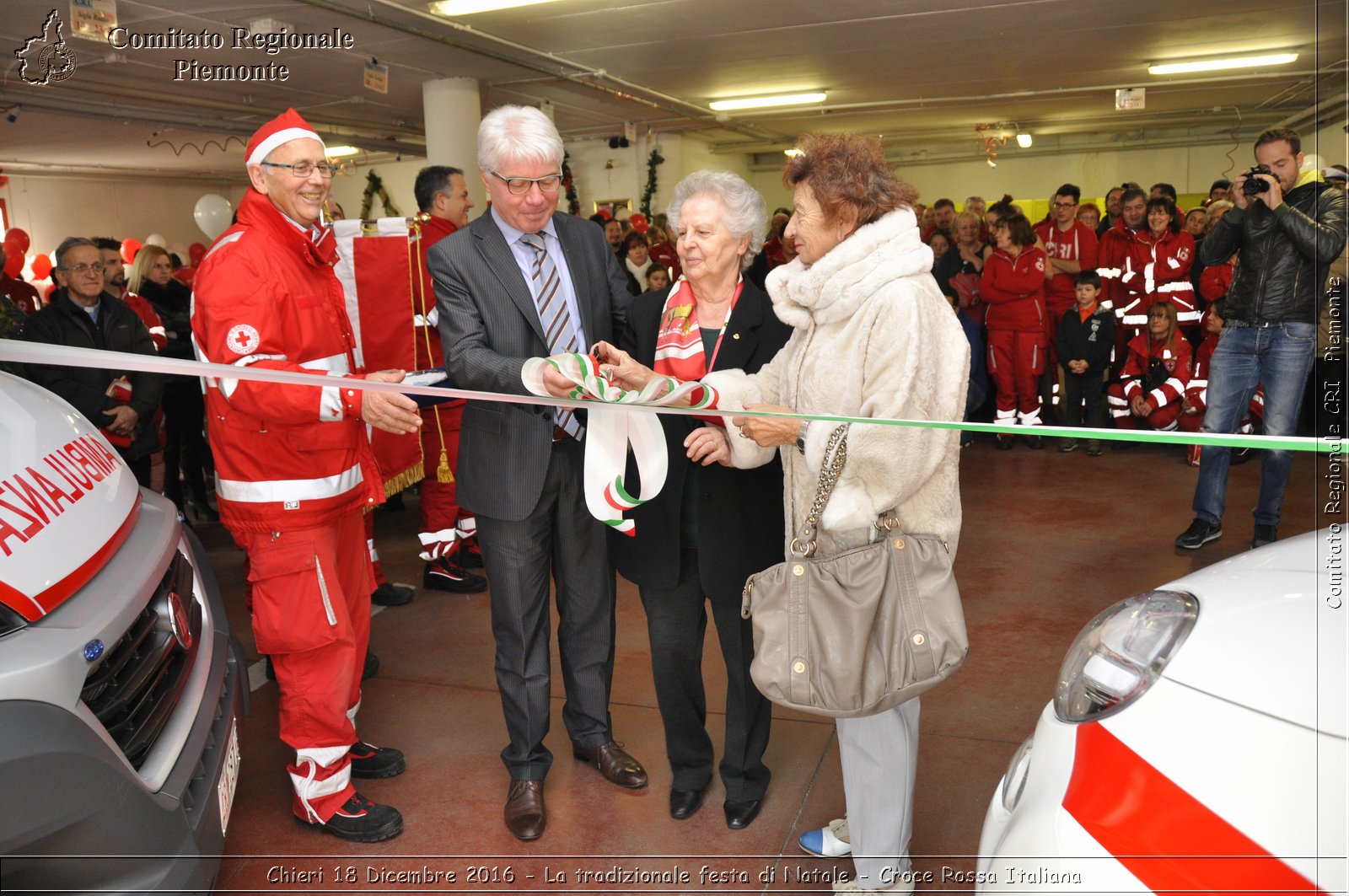 Chieri 18 Dicembre 2016 - La tradizionale festa di Natale - Croce Rossa Italiana- Comitato Regionale del Piemonte