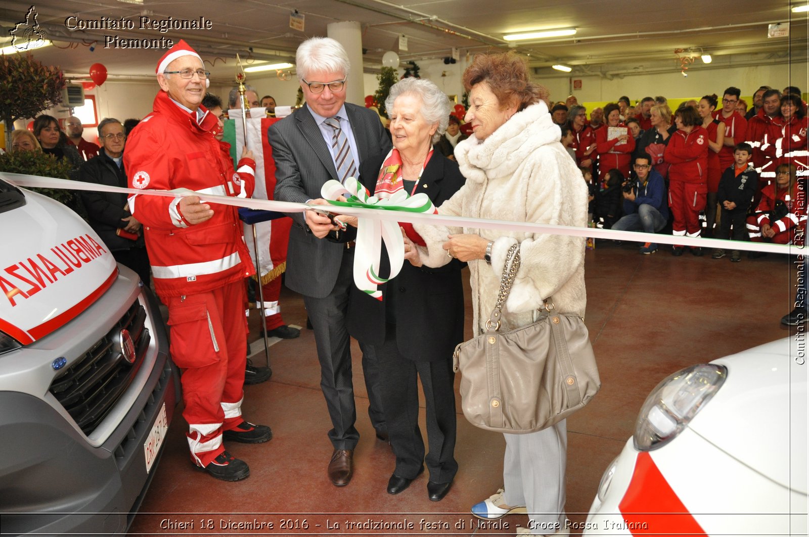 Chieri 18 Dicembre 2016 - La tradizionale festa di Natale - Croce Rossa Italiana- Comitato Regionale del Piemonte