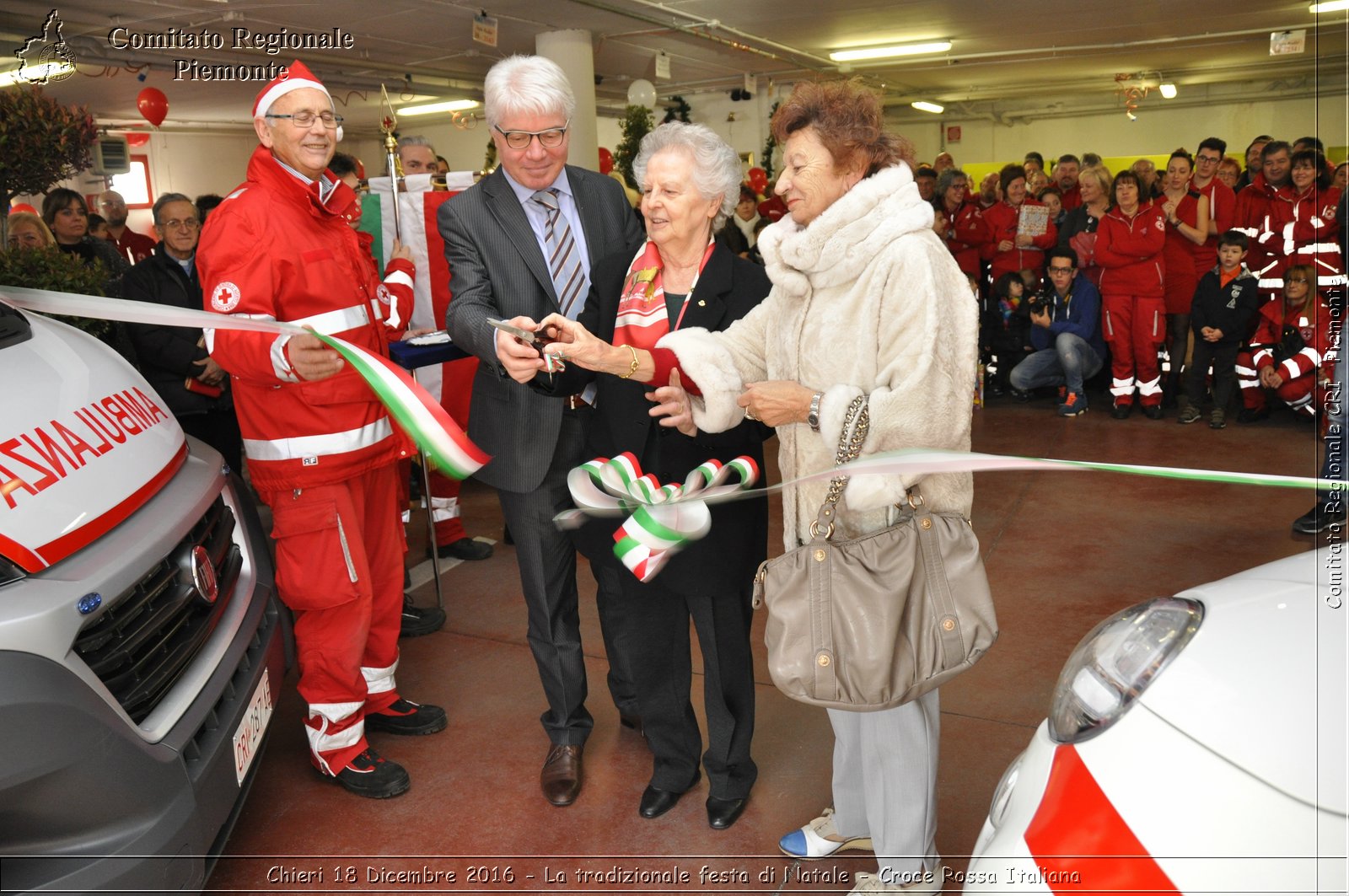 Chieri 18 Dicembre 2016 - La tradizionale festa di Natale - Croce Rossa Italiana- Comitato Regionale del Piemonte