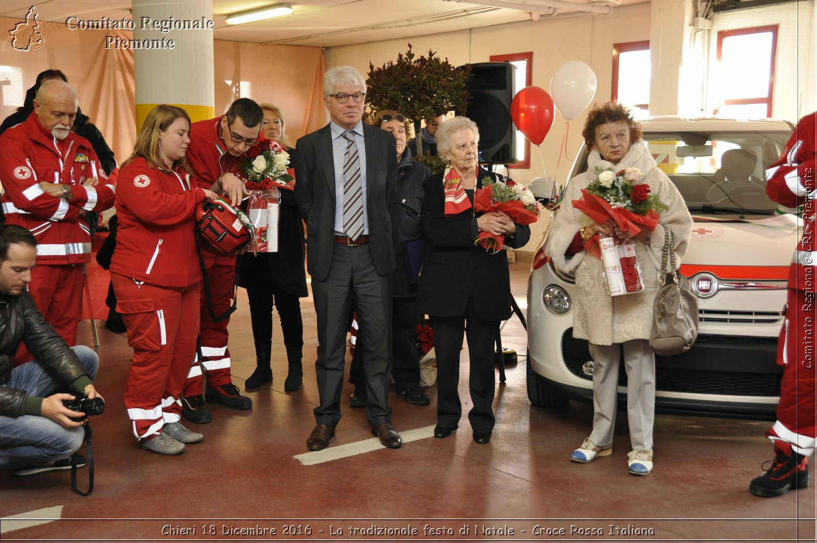 Chieri 18 Dicembre 2016 - La tradizionale festa di Natale - Croce Rossa Italiana- Comitato Regionale del Piemonte