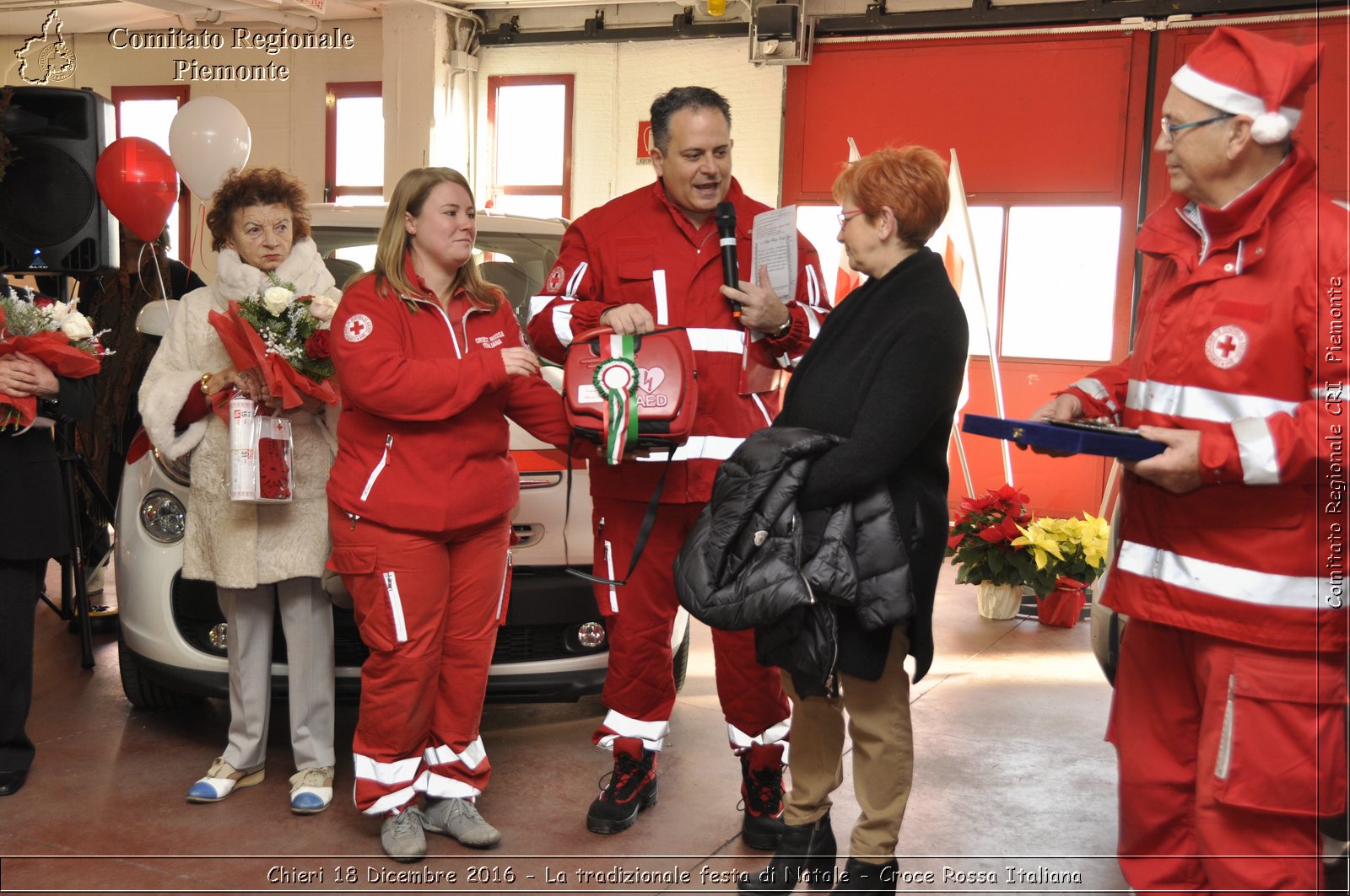 Chieri 18 Dicembre 2016 - La tradizionale festa di Natale - Croce Rossa Italiana- Comitato Regionale del Piemonte