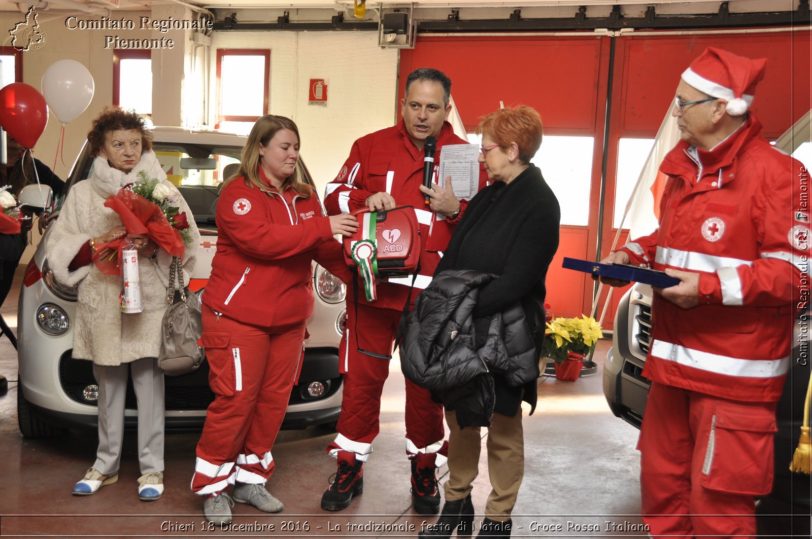 Chieri 18 Dicembre 2016 - La tradizionale festa di Natale - Croce Rossa Italiana- Comitato Regionale del Piemonte