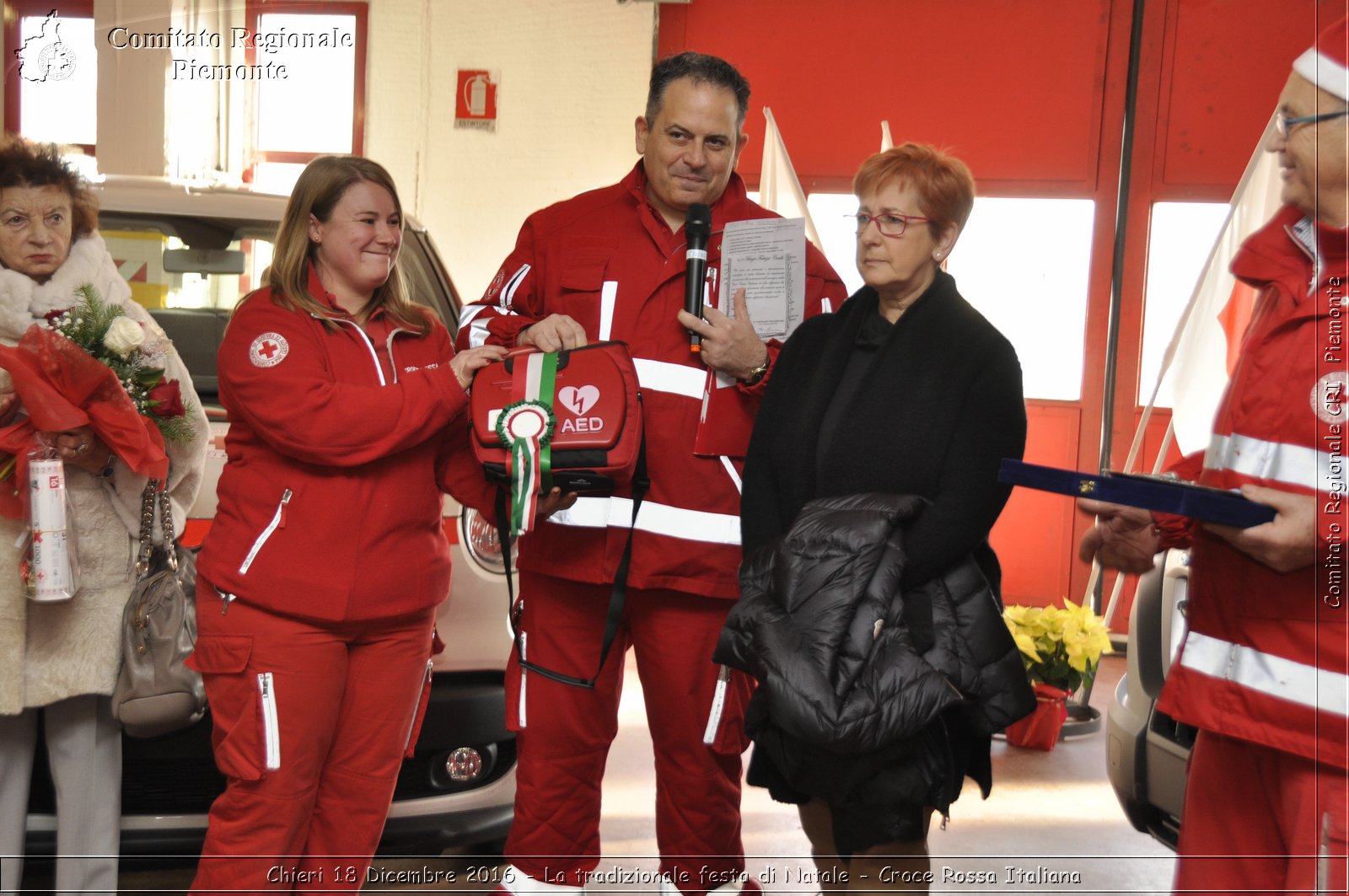 Chieri 18 Dicembre 2016 - La tradizionale festa di Natale - Croce Rossa Italiana- Comitato Regionale del Piemonte