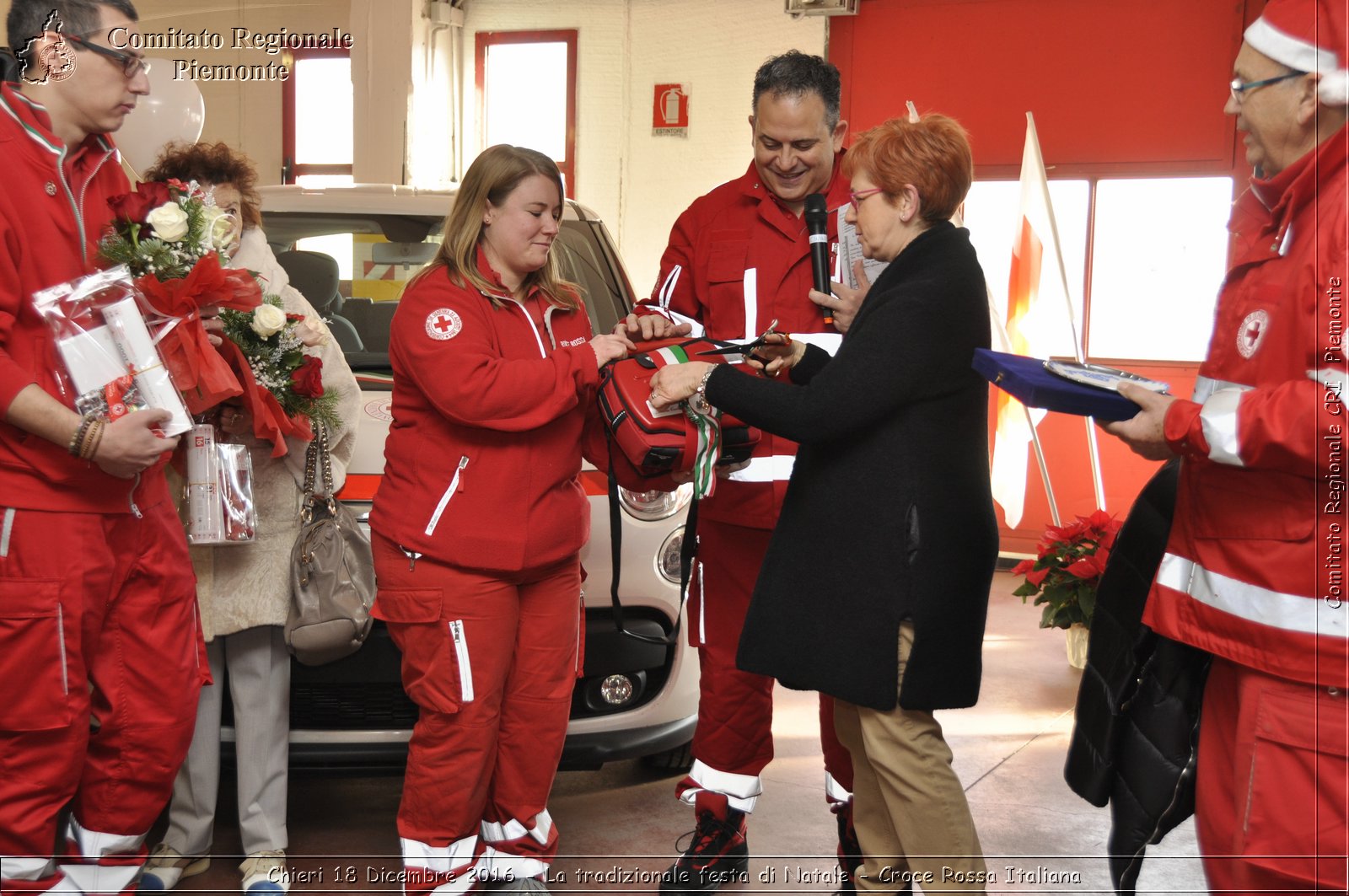 Chieri 18 Dicembre 2016 - La tradizionale festa di Natale - Croce Rossa Italiana- Comitato Regionale del Piemonte