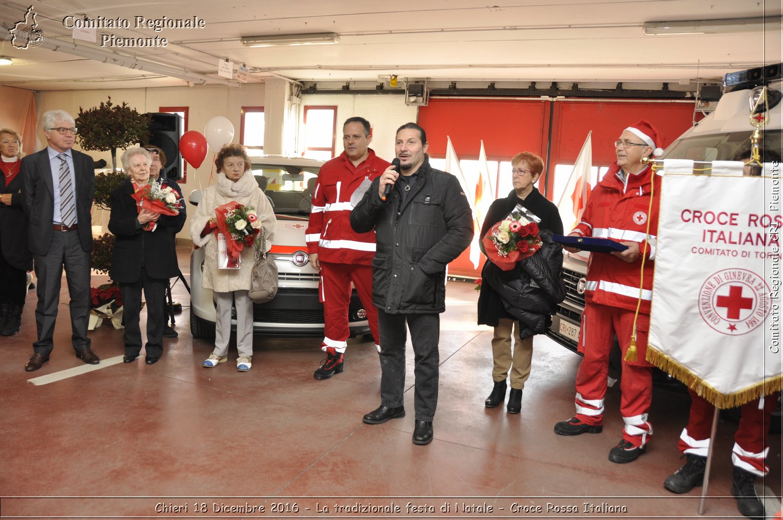 Chieri 18 Dicembre 2016 - La tradizionale festa di Natale - Croce Rossa Italiana- Comitato Regionale del Piemonte