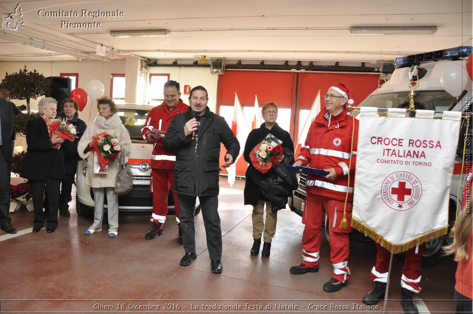 Chieri 18 Dicembre 2016 - La tradizionale festa di Natale - Croce Rossa Italiana- Comitato Regionale del Piemonte