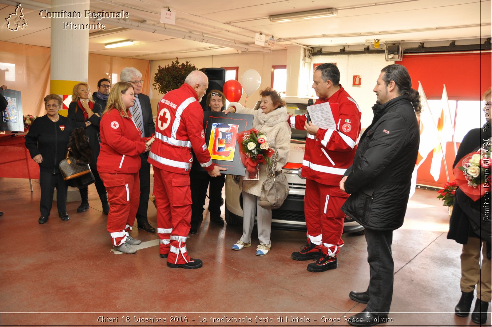 Chieri 18 Dicembre 2016 - La tradizionale festa di Natale - Croce Rossa Italiana- Comitato Regionale del Piemonte