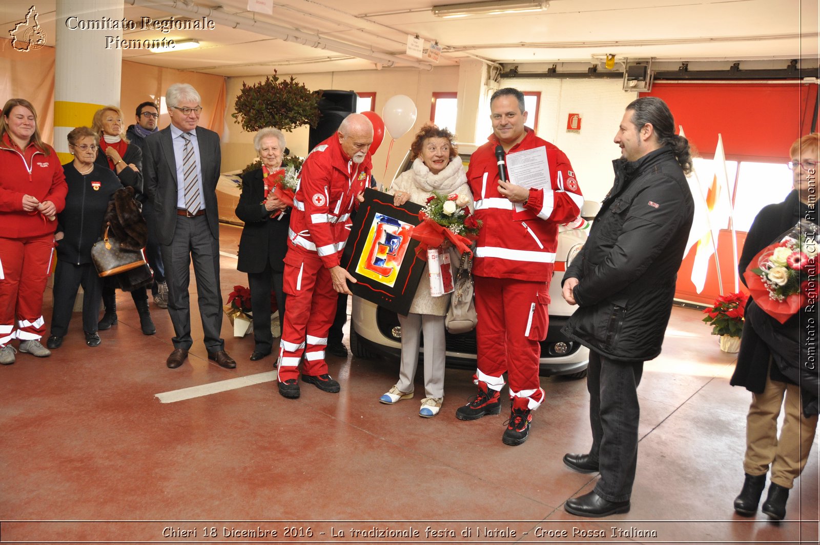 Chieri 18 Dicembre 2016 - La tradizionale festa di Natale - Croce Rossa Italiana- Comitato Regionale del Piemonte