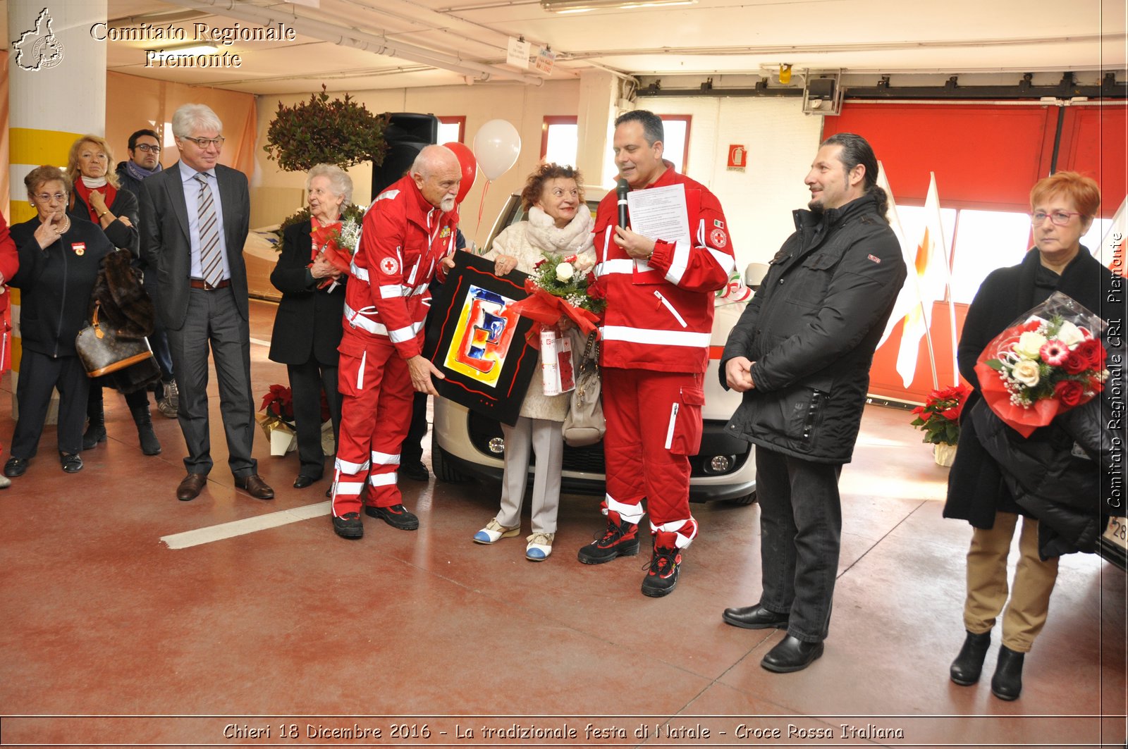 Chieri 18 Dicembre 2016 - La tradizionale festa di Natale - Croce Rossa Italiana- Comitato Regionale del Piemonte