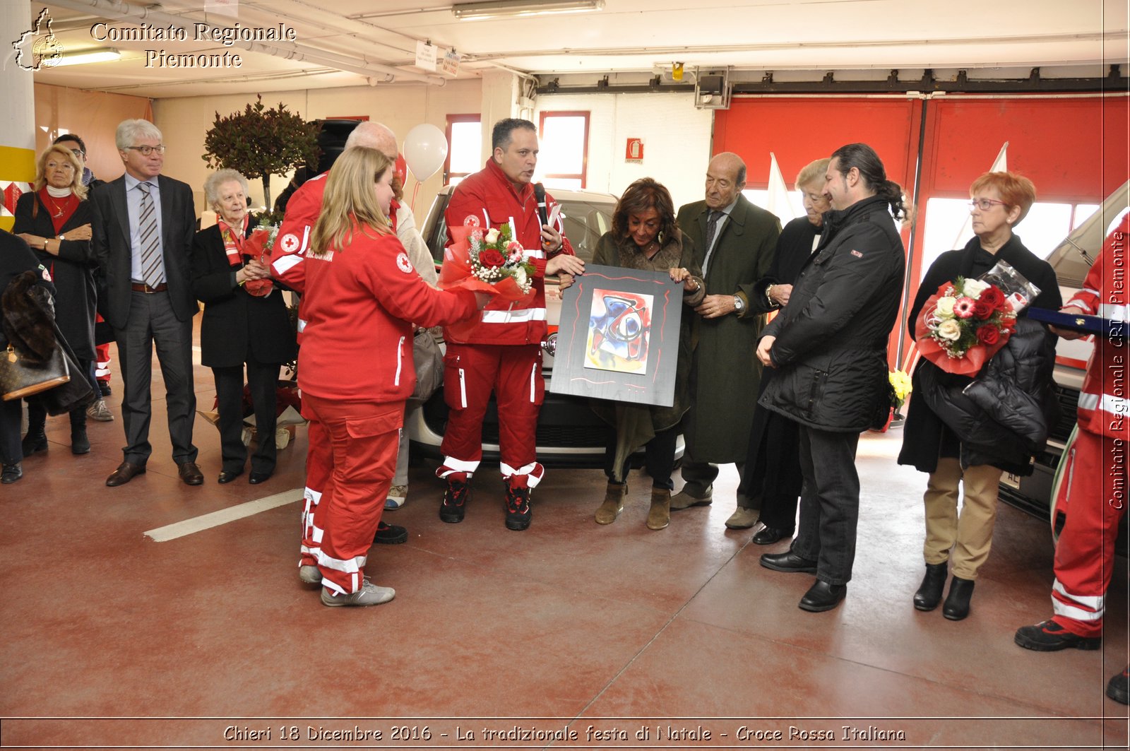 Chieri 18 Dicembre 2016 - La tradizionale festa di Natale - Croce Rossa Italiana- Comitato Regionale del Piemonte