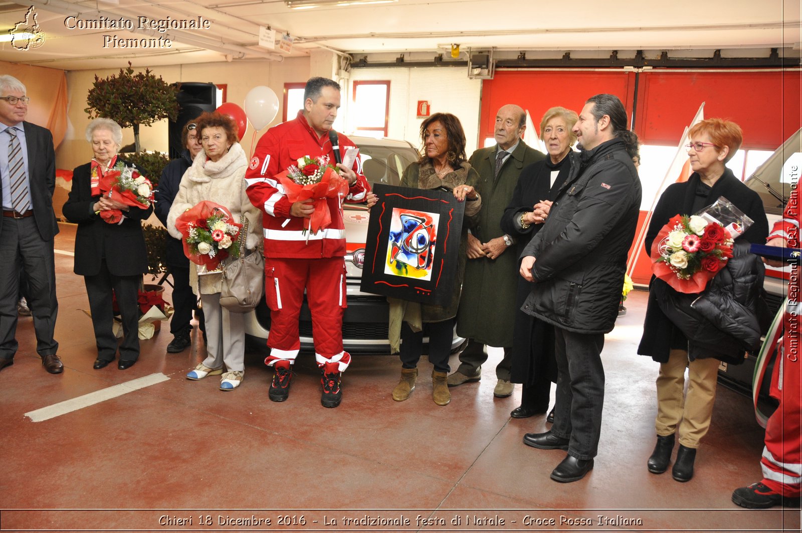 Chieri 18 Dicembre 2016 - La tradizionale festa di Natale - Croce Rossa Italiana- Comitato Regionale del Piemonte