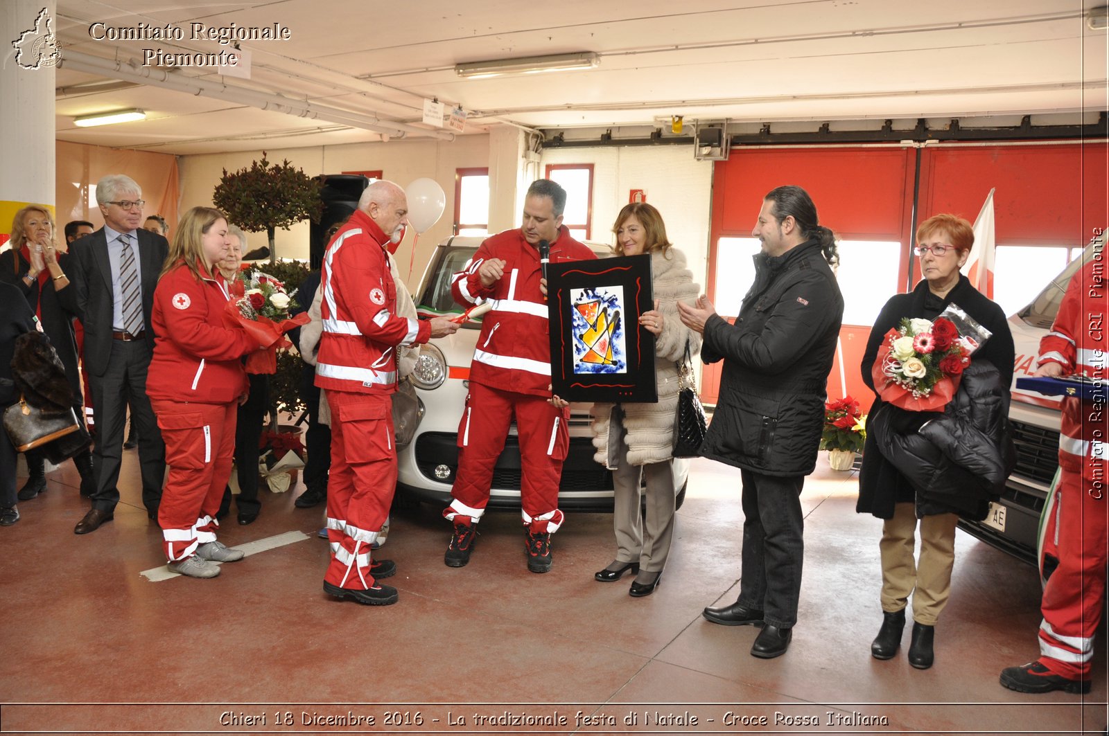 Chieri 18 Dicembre 2016 - La tradizionale festa di Natale - Croce Rossa Italiana- Comitato Regionale del Piemonte