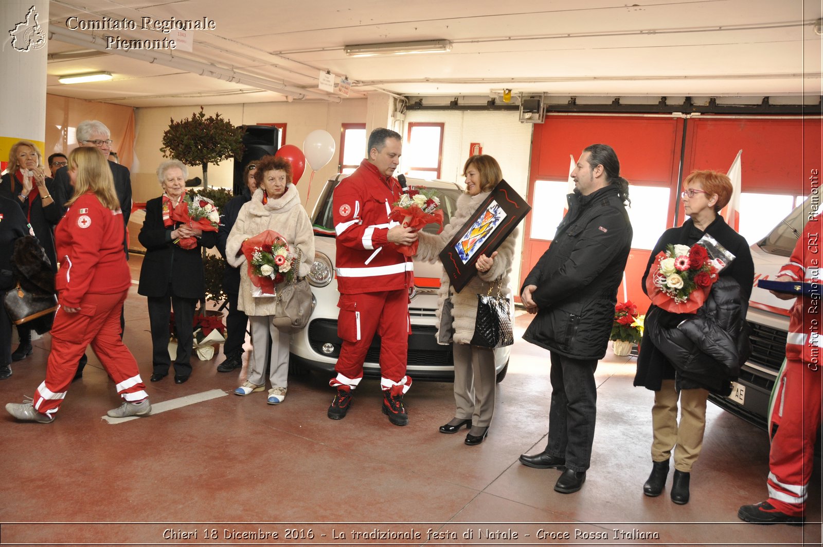 Chieri 18 Dicembre 2016 - La tradizionale festa di Natale - Croce Rossa Italiana- Comitato Regionale del Piemonte