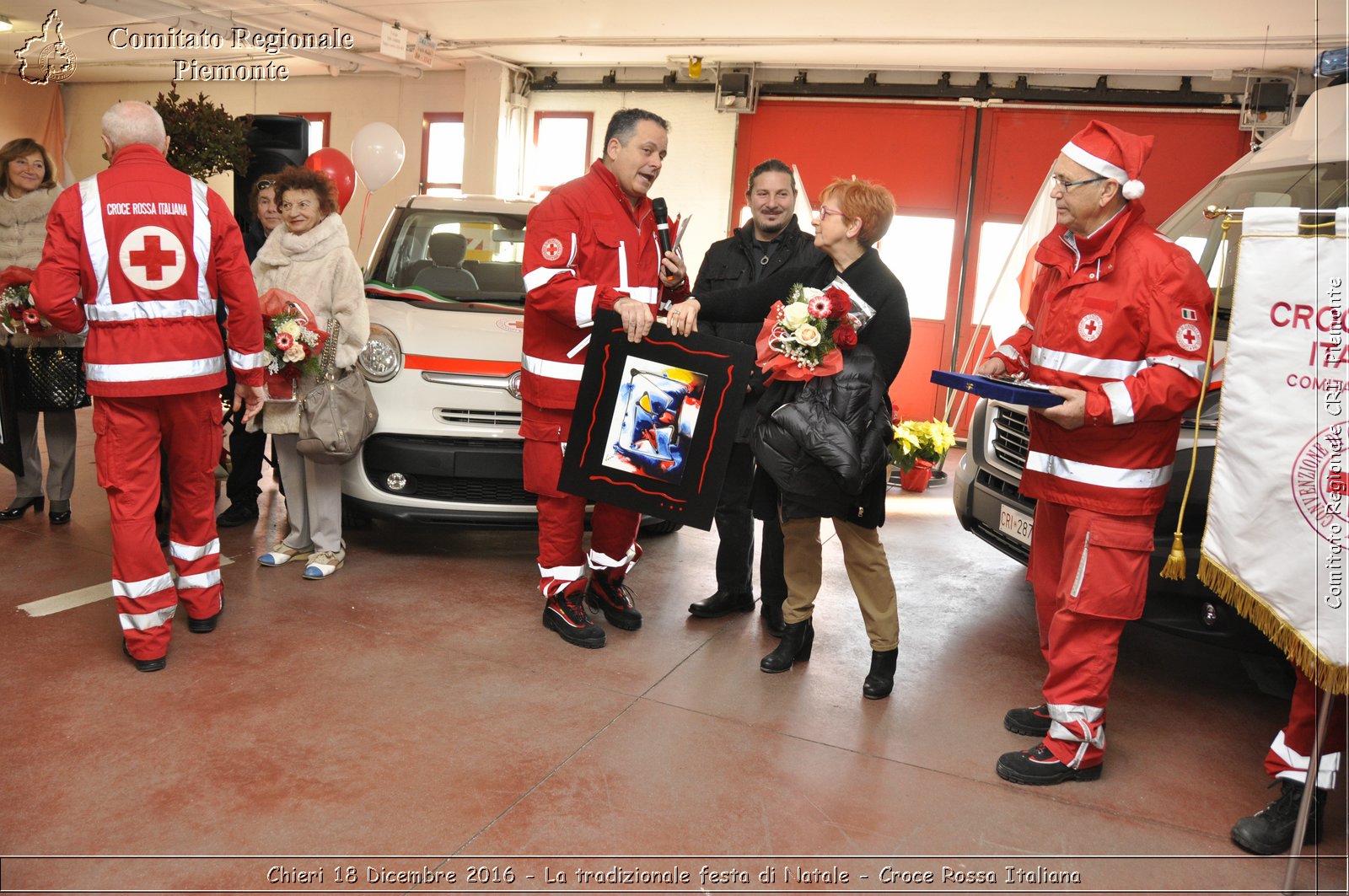 Chieri 18 Dicembre 2016 - La tradizionale festa di Natale - Croce Rossa Italiana- Comitato Regionale del Piemonte