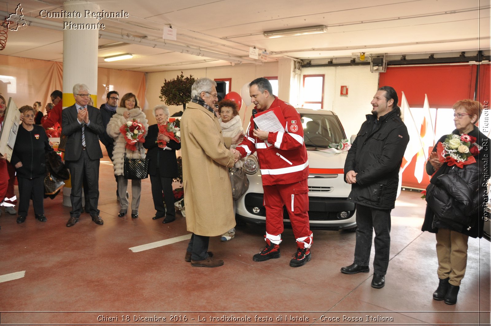 Chieri 18 Dicembre 2016 - La tradizionale festa di Natale - Croce Rossa Italiana- Comitato Regionale del Piemonte