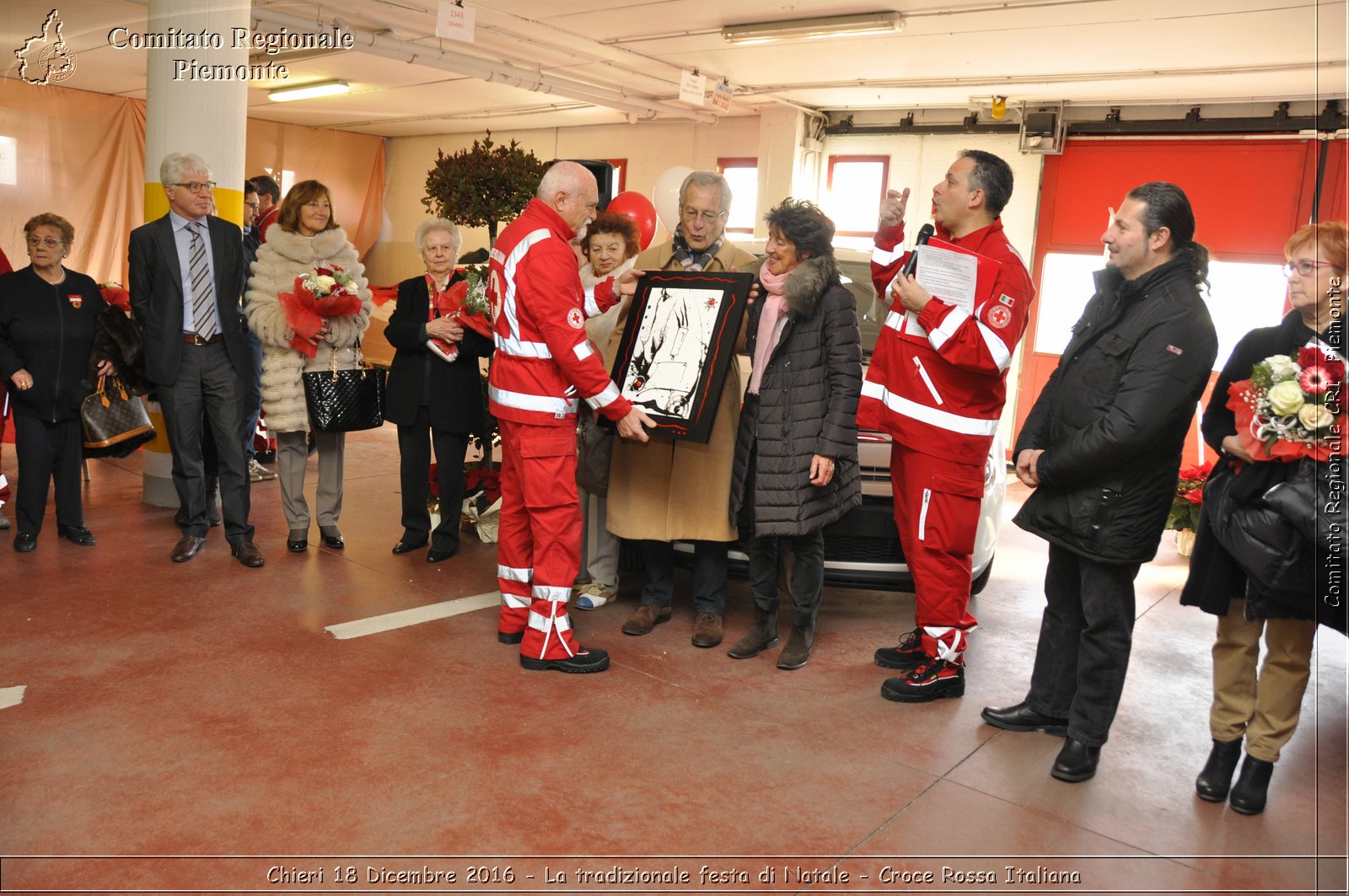 Chieri 18 Dicembre 2016 - La tradizionale festa di Natale - Croce Rossa Italiana- Comitato Regionale del Piemonte