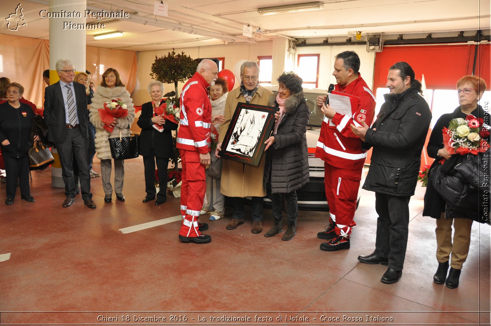 Chieri 18 Dicembre 2016 - La tradizionale festa di Natale - Croce Rossa Italiana- Comitato Regionale del Piemonte