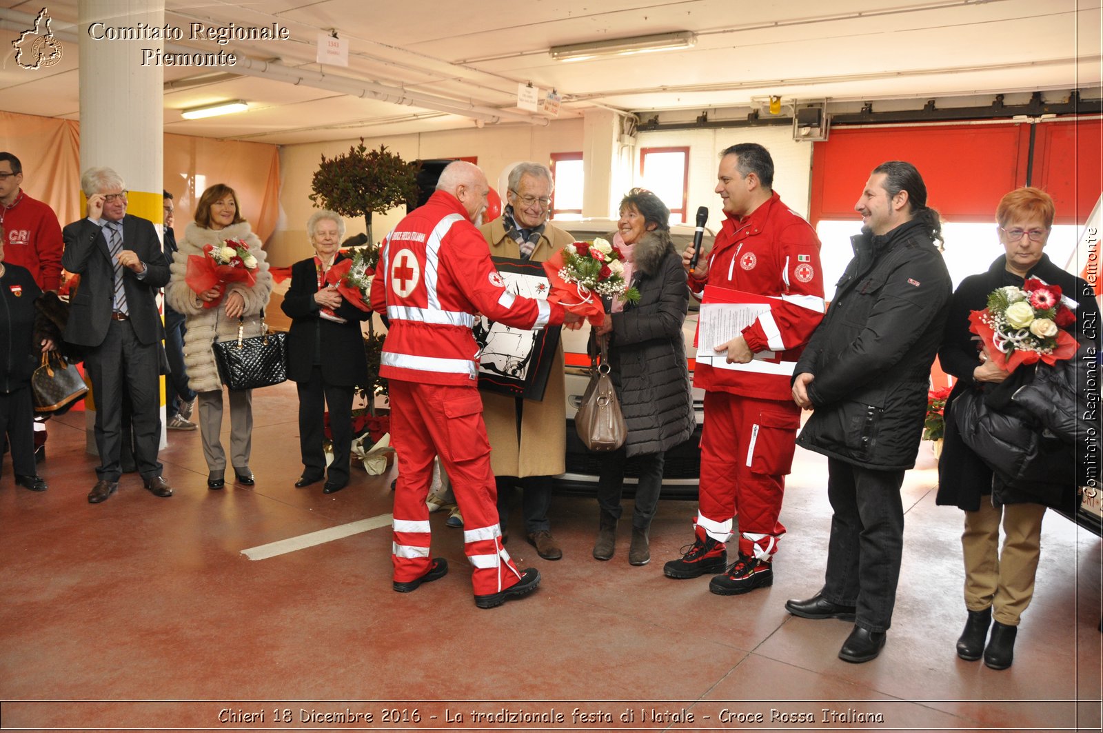 Chieri 18 Dicembre 2016 - La tradizionale festa di Natale - Croce Rossa Italiana- Comitato Regionale del Piemonte