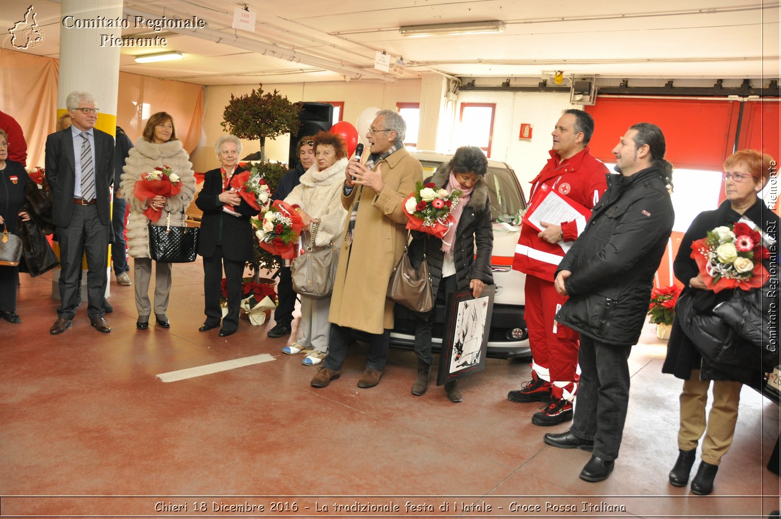 Chieri 18 Dicembre 2016 - La tradizionale festa di Natale - Croce Rossa Italiana- Comitato Regionale del Piemonte