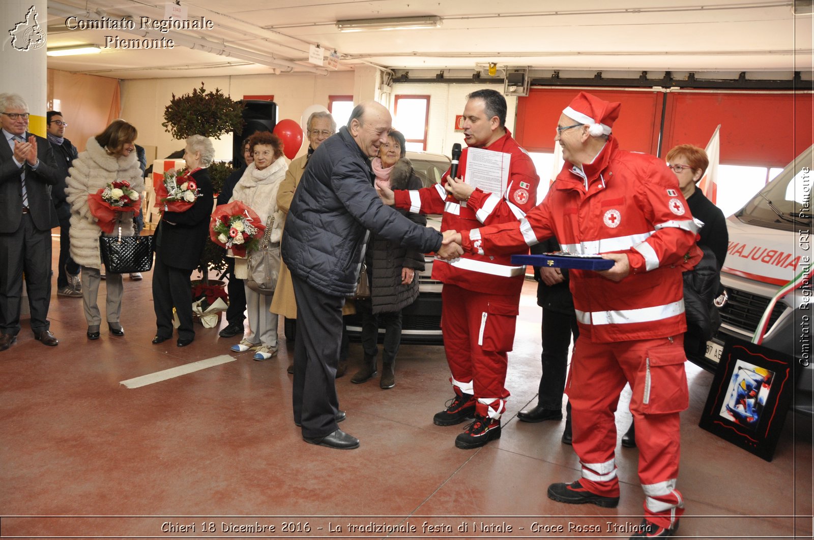 Chieri 18 Dicembre 2016 - La tradizionale festa di Natale - Croce Rossa Italiana- Comitato Regionale del Piemonte