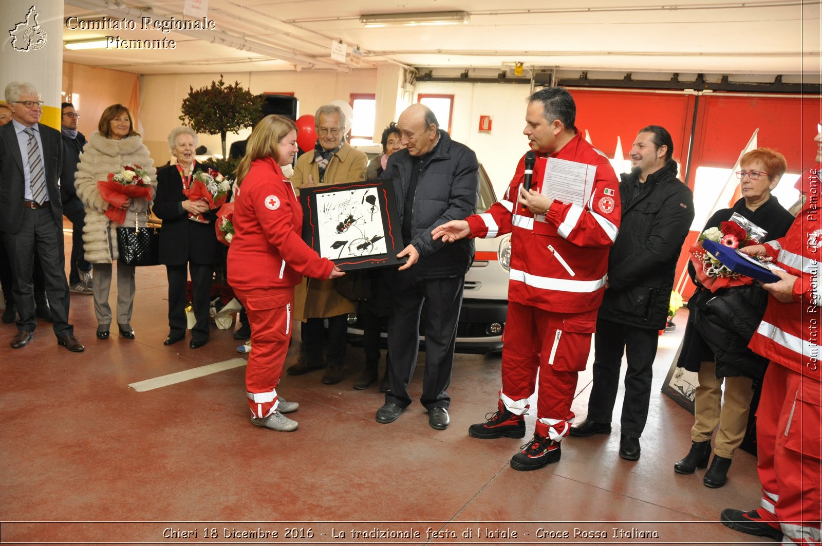 Chieri 18 Dicembre 2016 - La tradizionale festa di Natale - Croce Rossa Italiana- Comitato Regionale del Piemonte