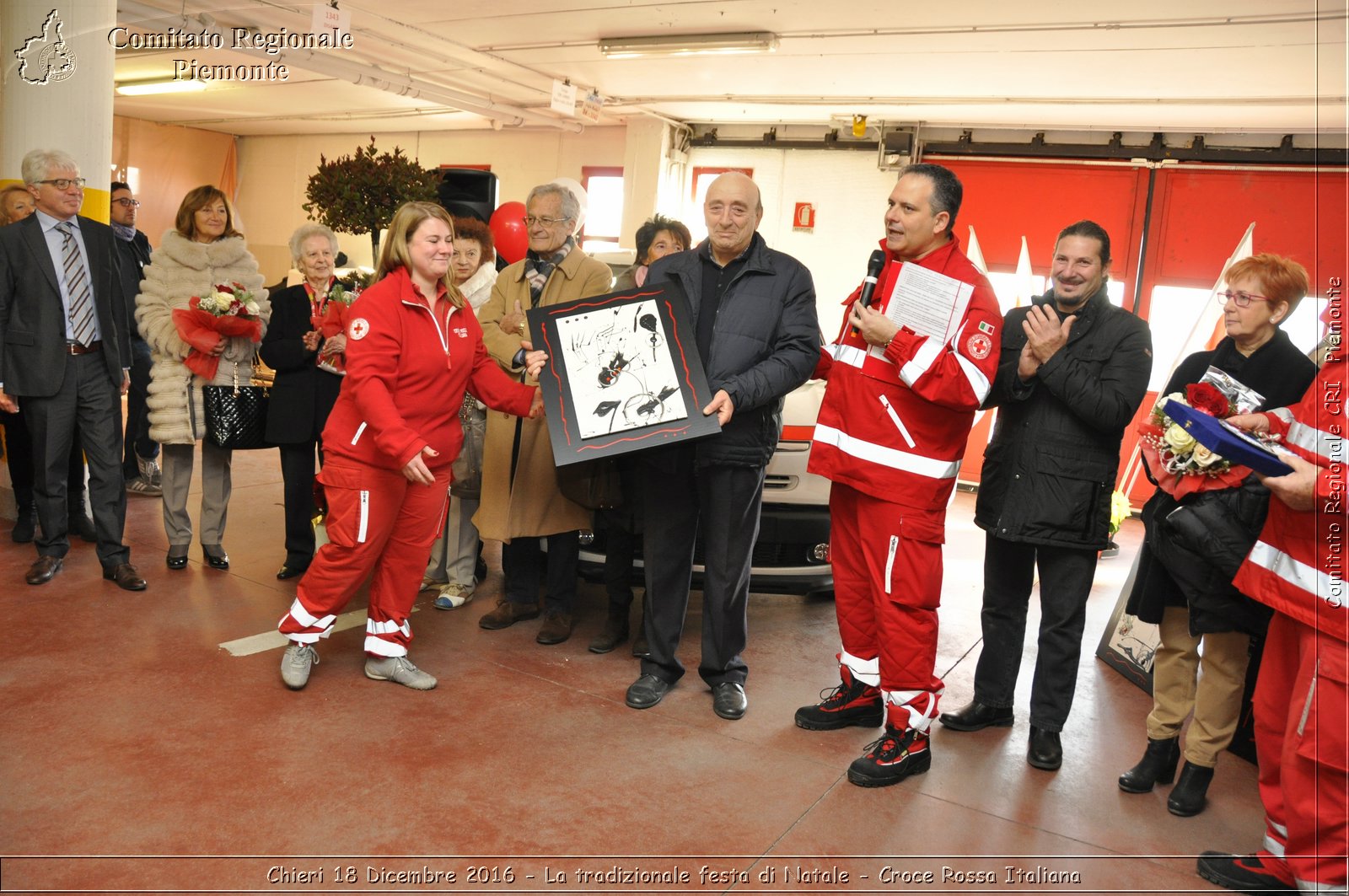 Chieri 18 Dicembre 2016 - La tradizionale festa di Natale - Croce Rossa Italiana- Comitato Regionale del Piemonte