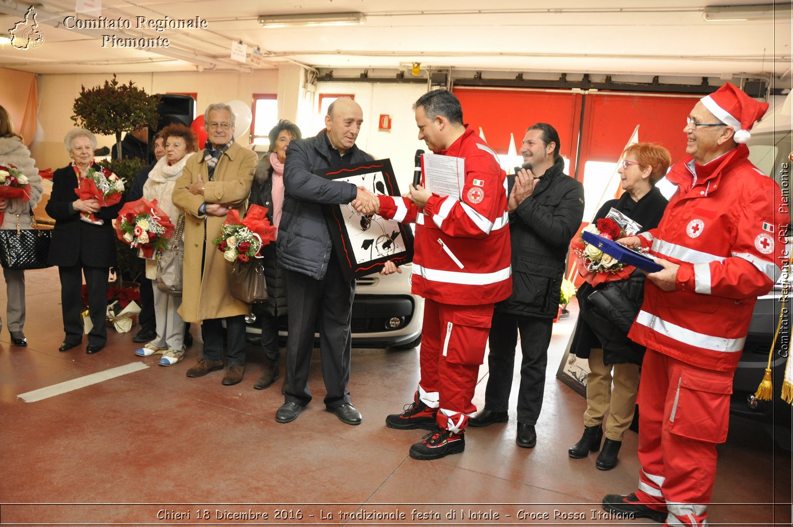 Chieri 18 Dicembre 2016 - La tradizionale festa di Natale - Croce Rossa Italiana- Comitato Regionale del Piemonte