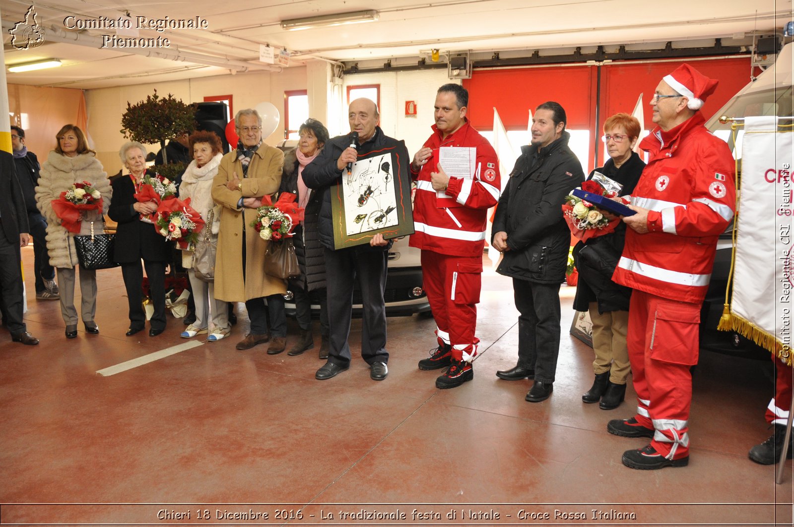 Chieri 18 Dicembre 2016 - La tradizionale festa di Natale - Croce Rossa Italiana- Comitato Regionale del Piemonte