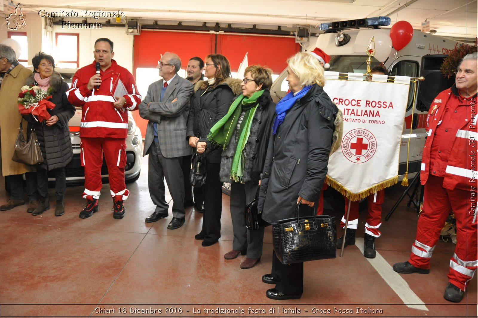 Chieri 18 Dicembre 2016 - La tradizionale festa di Natale - Croce Rossa Italiana- Comitato Regionale del Piemonte