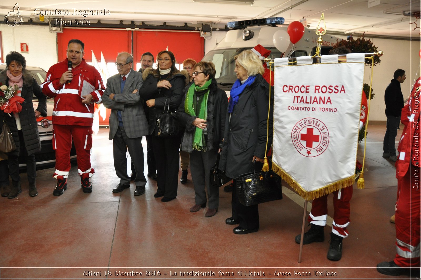 Chieri 18 Dicembre 2016 - La tradizionale festa di Natale - Croce Rossa Italiana- Comitato Regionale del Piemonte