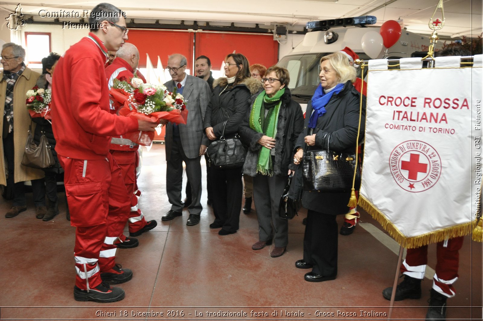 Chieri 18 Dicembre 2016 - La tradizionale festa di Natale - Croce Rossa Italiana- Comitato Regionale del Piemonte