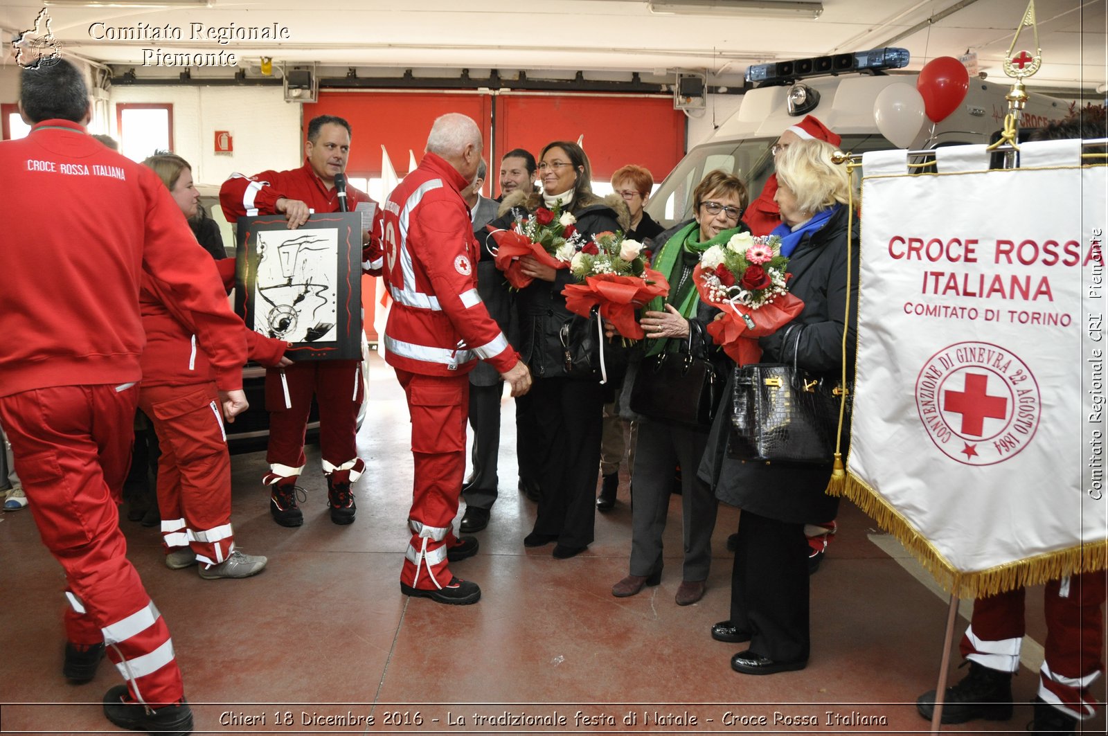 Chieri 18 Dicembre 2016 - La tradizionale festa di Natale - Croce Rossa Italiana- Comitato Regionale del Piemonte