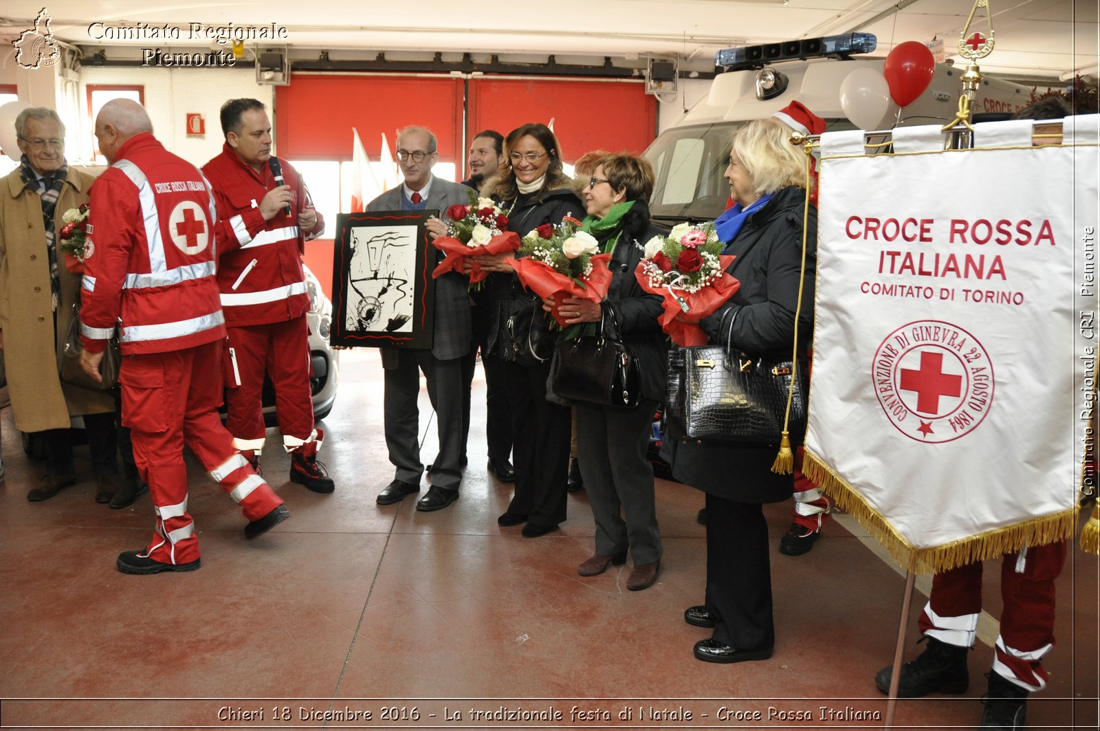 Chieri 18 Dicembre 2016 - La tradizionale festa di Natale - Croce Rossa Italiana- Comitato Regionale del Piemonte