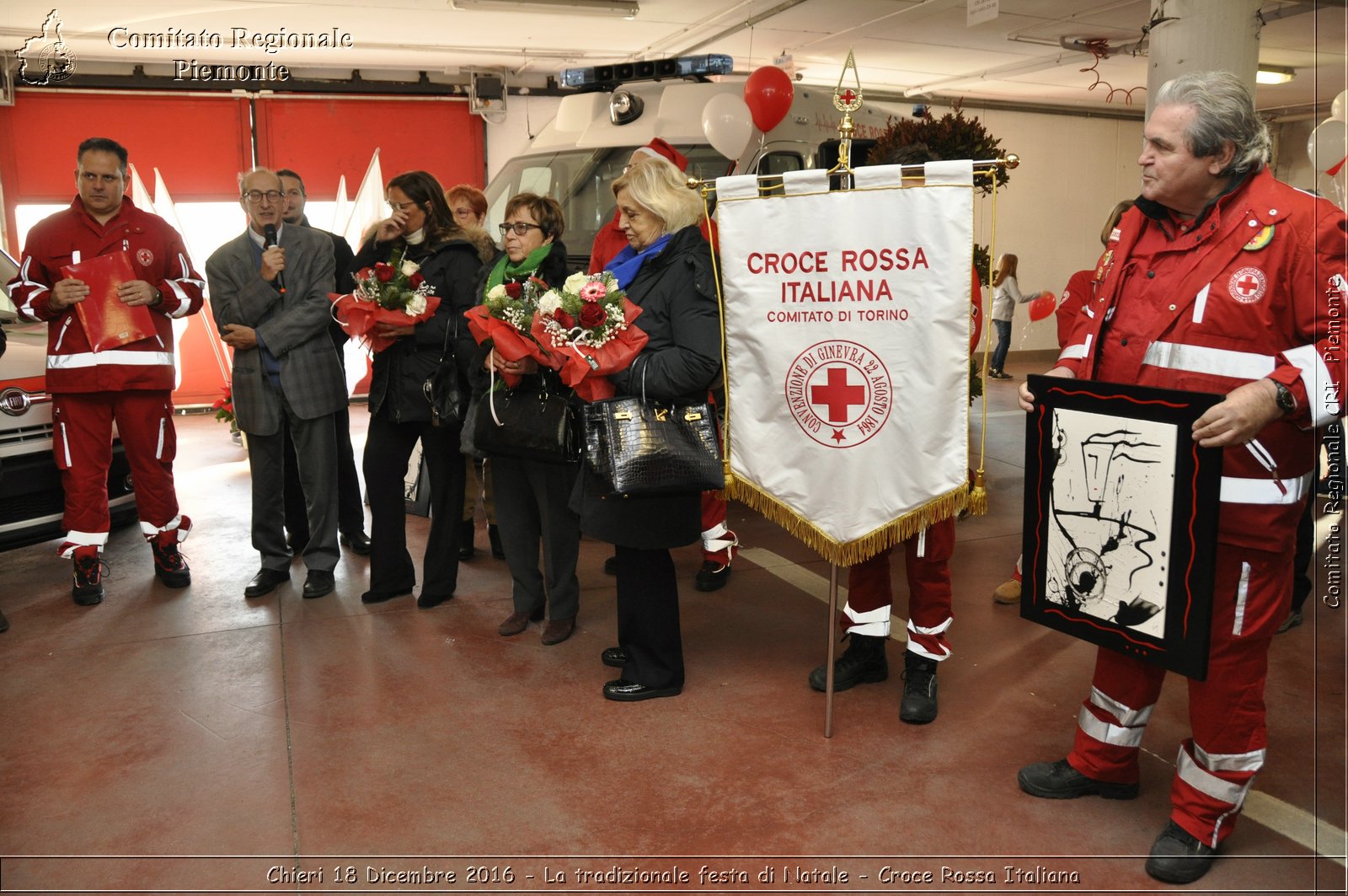 Chieri 18 Dicembre 2016 - La tradizionale festa di Natale - Croce Rossa Italiana- Comitato Regionale del Piemonte