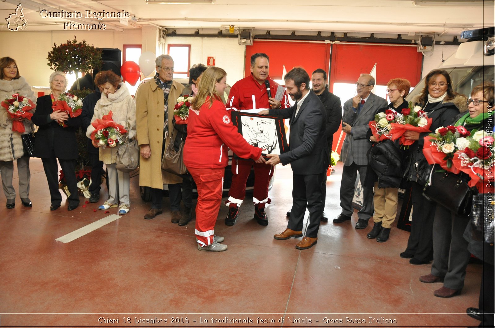 Chieri 18 Dicembre 2016 - La tradizionale festa di Natale - Croce Rossa Italiana- Comitato Regionale del Piemonte