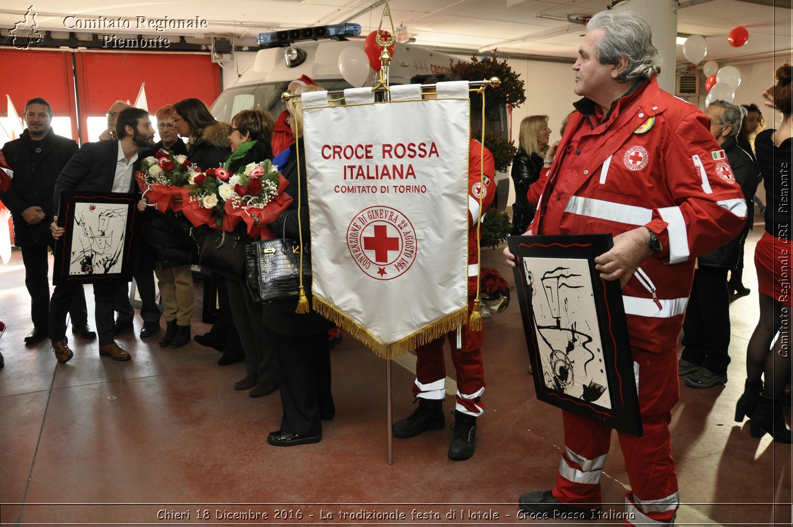 Chieri 18 Dicembre 2016 - La tradizionale festa di Natale - Croce Rossa Italiana- Comitato Regionale del Piemonte