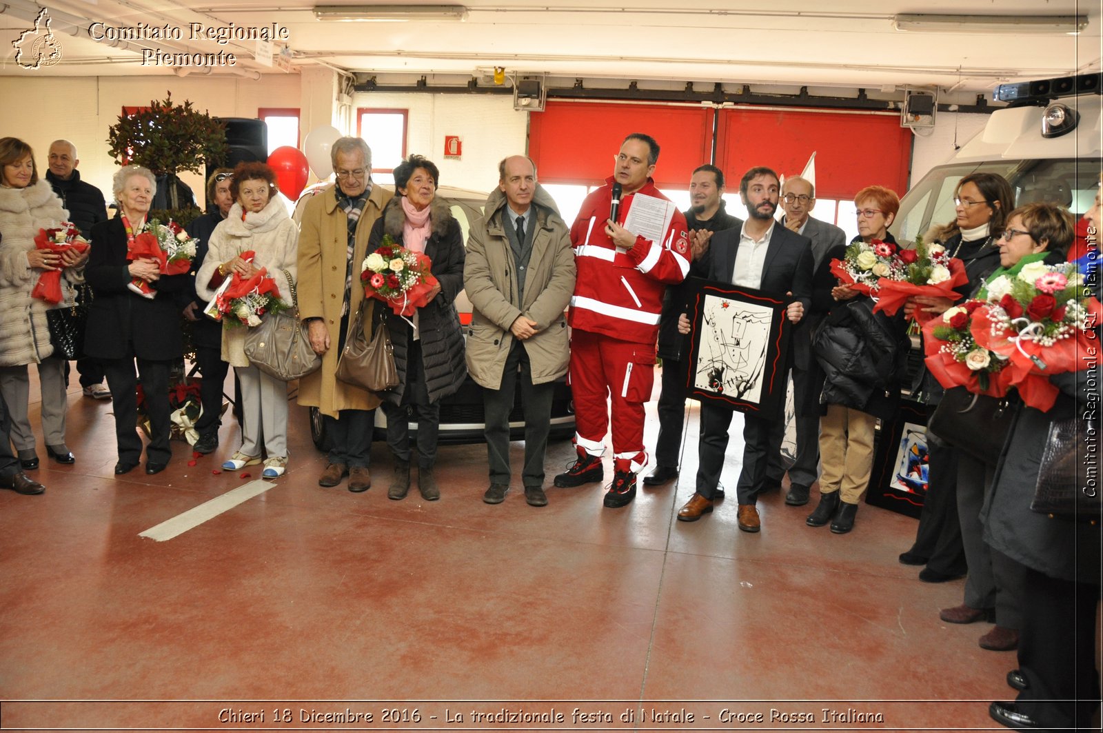 Chieri 18 Dicembre 2016 - La tradizionale festa di Natale - Croce Rossa Italiana- Comitato Regionale del Piemonte