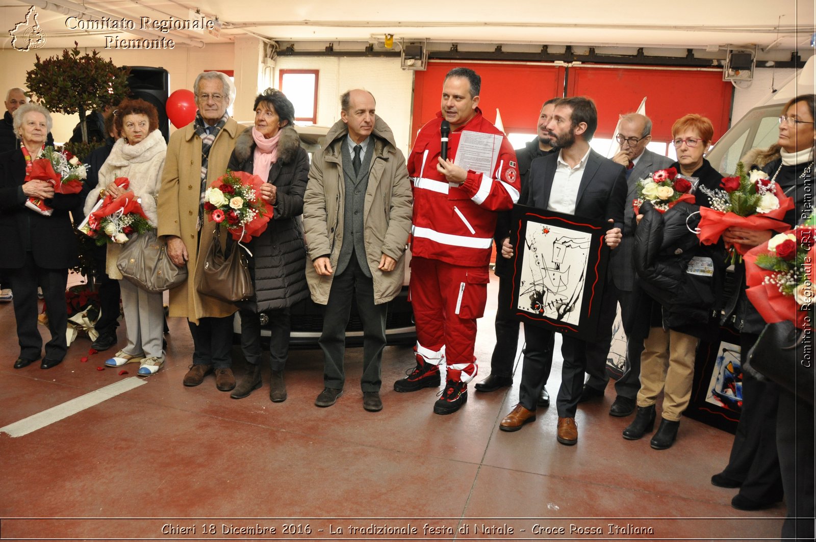 Chieri 18 Dicembre 2016 - La tradizionale festa di Natale - Croce Rossa Italiana- Comitato Regionale del Piemonte