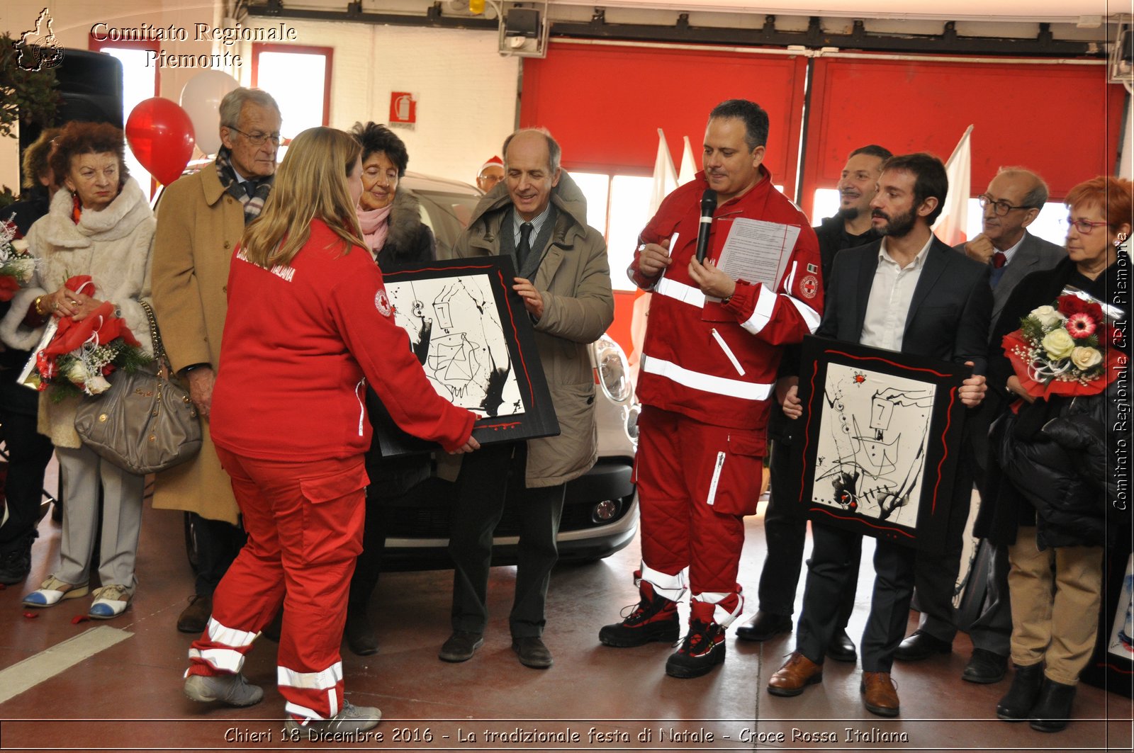 Chieri 18 Dicembre 2016 - La tradizionale festa di Natale - Croce Rossa Italiana- Comitato Regionale del Piemonte