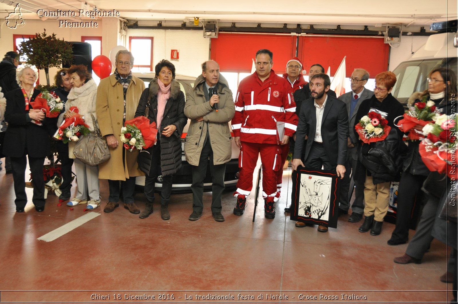 Chieri 18 Dicembre 2016 - La tradizionale festa di Natale - Croce Rossa Italiana- Comitato Regionale del Piemonte