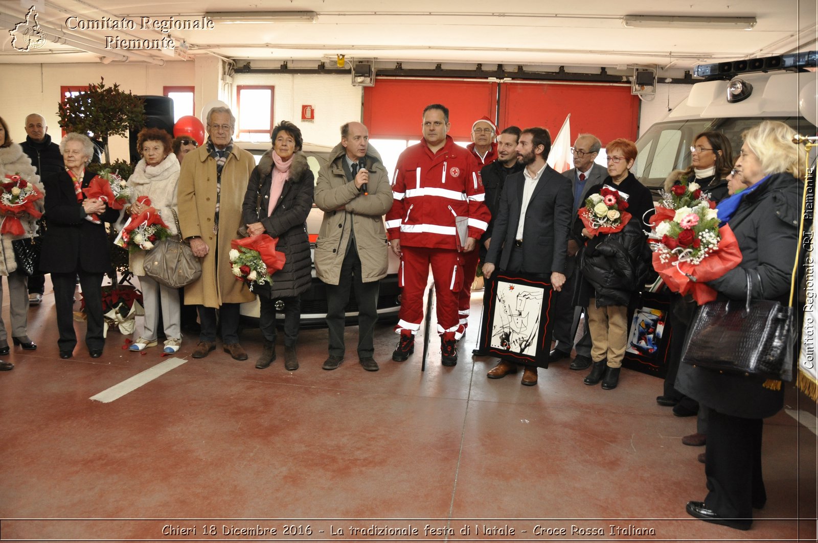 Chieri 18 Dicembre 2016 - La tradizionale festa di Natale - Croce Rossa Italiana- Comitato Regionale del Piemonte