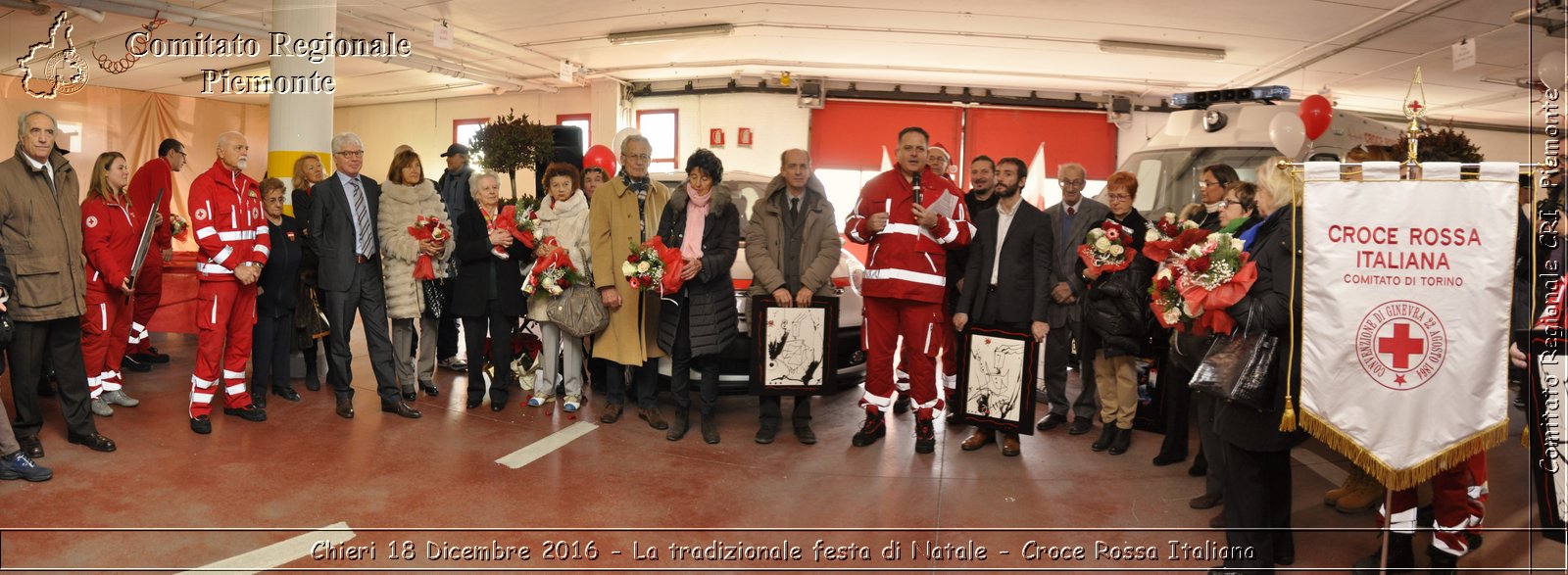 Chieri 18 Dicembre 2016 - La tradizionale festa di Natale - Croce Rossa Italiana- Comitato Regionale del Piemonte