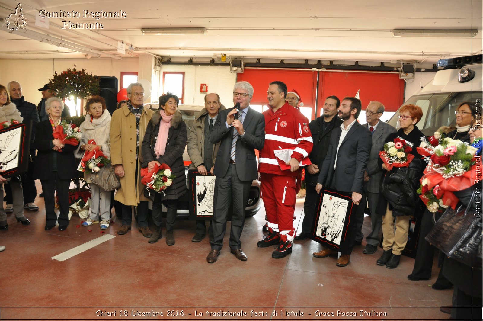 Chieri 18 Dicembre 2016 - La tradizionale festa di Natale - Croce Rossa Italiana- Comitato Regionale del Piemonte