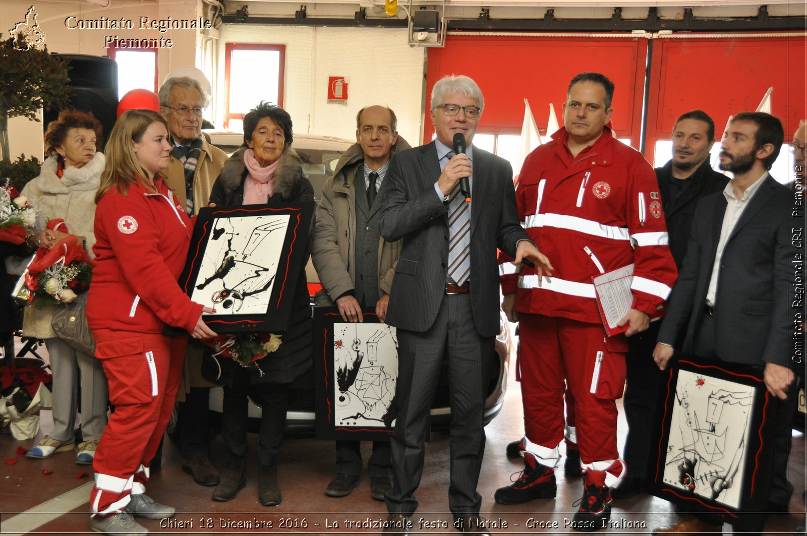 Chieri 18 Dicembre 2016 - La tradizionale festa di Natale - Croce Rossa Italiana- Comitato Regionale del Piemonte