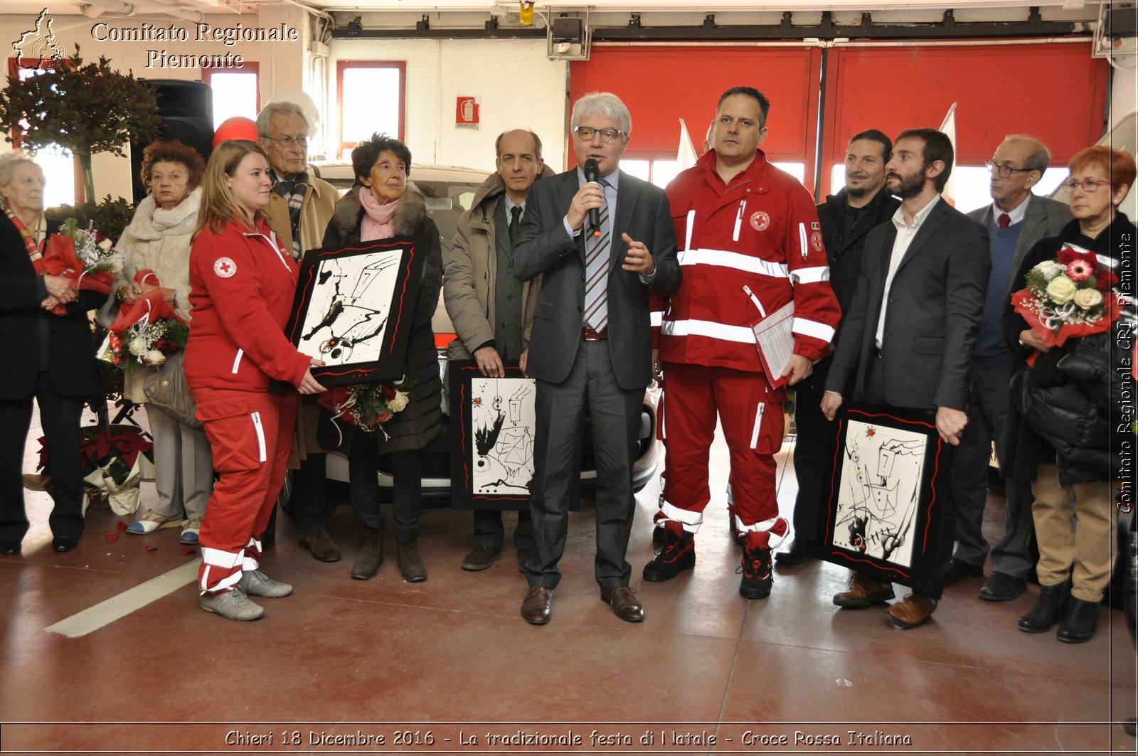 Chieri 18 Dicembre 2016 - La tradizionale festa di Natale - Croce Rossa Italiana- Comitato Regionale del Piemonte