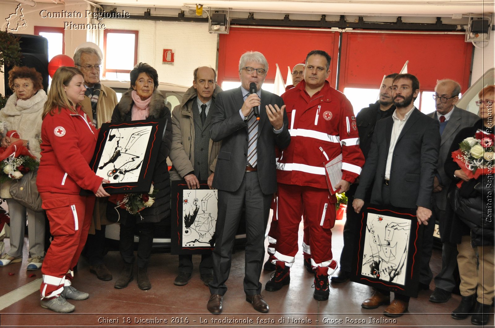 Chieri 18 Dicembre 2016 - La tradizionale festa di Natale - Croce Rossa Italiana- Comitato Regionale del Piemonte